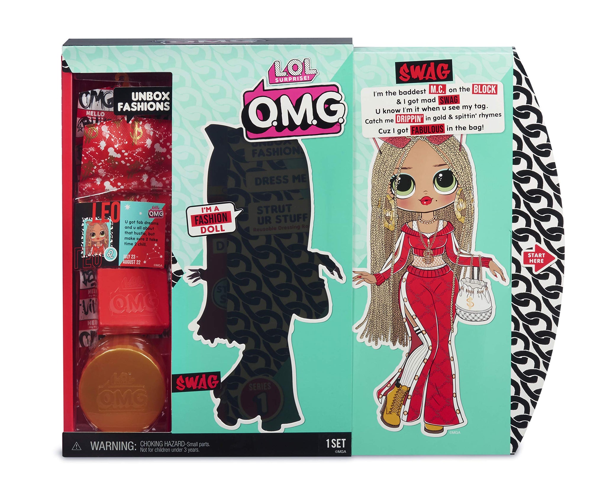 lol omg surprise fashion doll swag