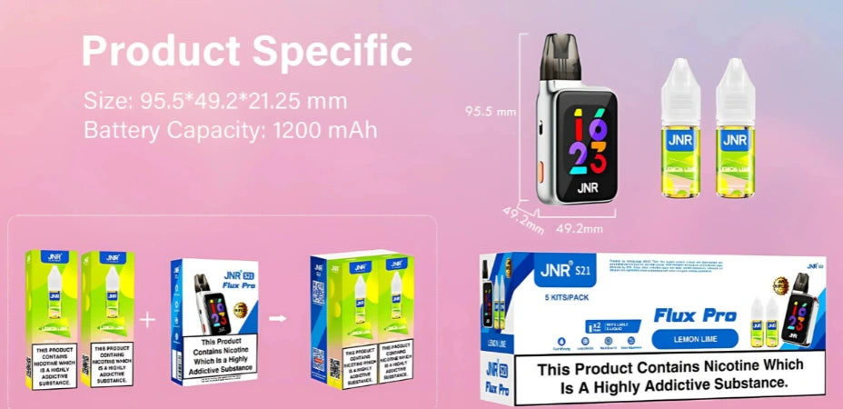 Features of JNR Flux Pro Pods