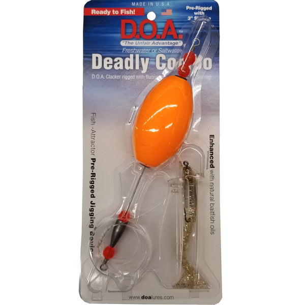 DOA Lures 2.75 Rigged Shrimp 6 pk – Crook and Crook Fishing, Electronics,  and Marine Supplies