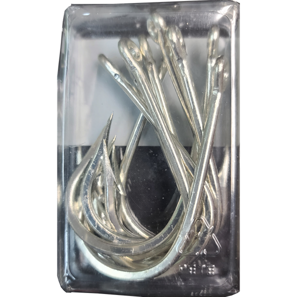 Mustad O'Shaughnessy Hook Stainless 100ct Size 4