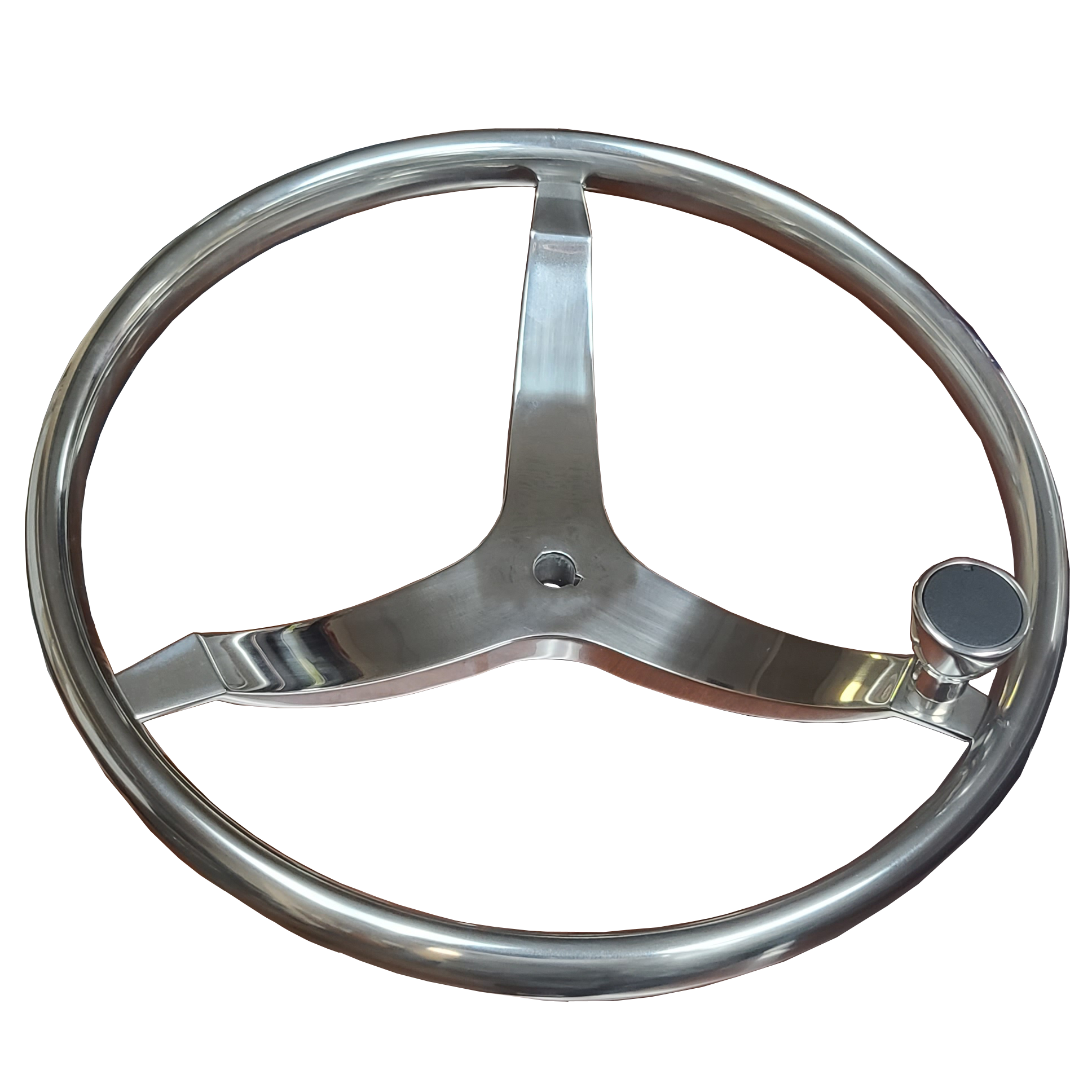 MARPAC Stainless Steel Steering Wheels with Control Knob