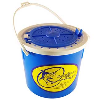 Top Shelf Battlewagon 5 Gallon Bucket w/ Rope Handle (Assorted Colors) –  Crook and Crook Fishing, Electronics, and Marine Supplies