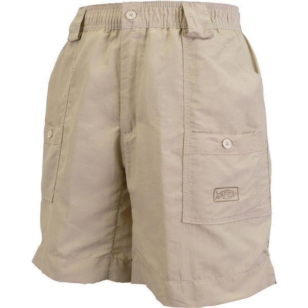 AFTCO Original Fishing Shorts (34, Khaki)