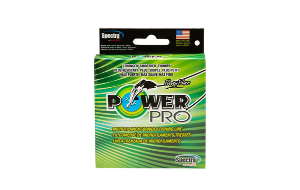 POWER PRO 20LB. X 500 YD.YELLOW – Crook and Crook Fishing, Electronics, and Marine  Supplies