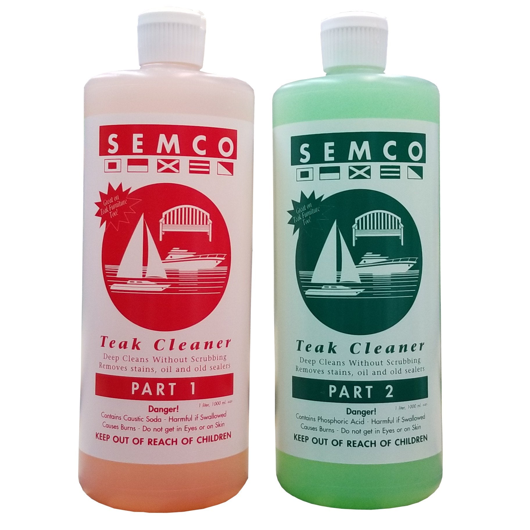 SEMCO TEAK Quart Cleaner Set