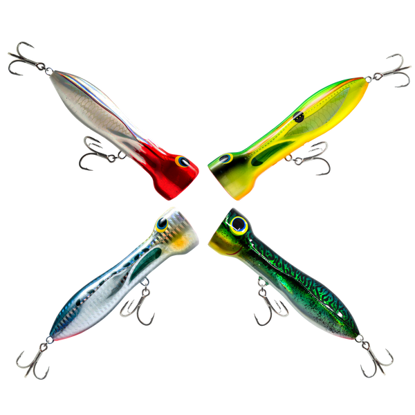 Nomad Design Chug Norris Popping Fishing Lure (Color: Spanish Mackerel /  120), MORE, Fishing, Jigs & Lures -  Airsoft Superstore