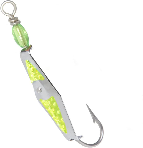 Clarkspoon Trolling Spoon Lures for Saltwater Fishing (Size 0-3 Pack  (Chrome/Gold/Chartreuse Flash)) : Sports & Outdoors 