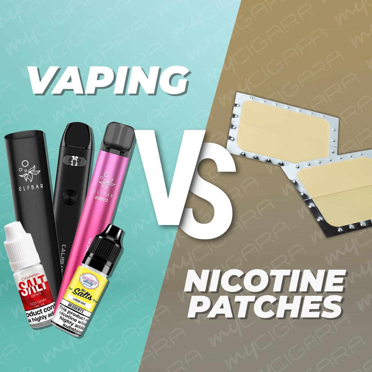 Vaping Vs Nicotine Patches: What’s The Difference?