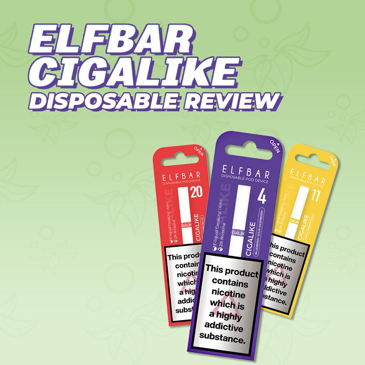 Elf Bar Cigalike Disposable Review