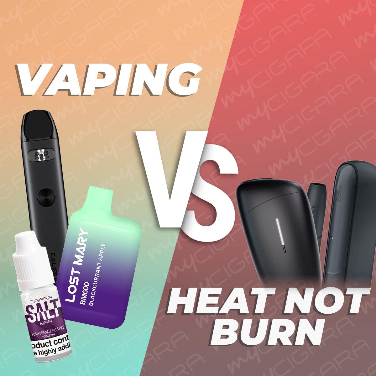 Vaping Vs Heat Not Burn: What’s The Difference?