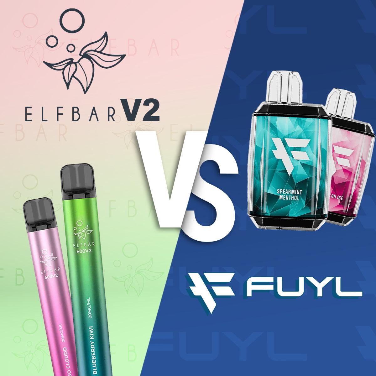 Elf Bar 600 V2 Vs FUYL 600 Comparison Review 