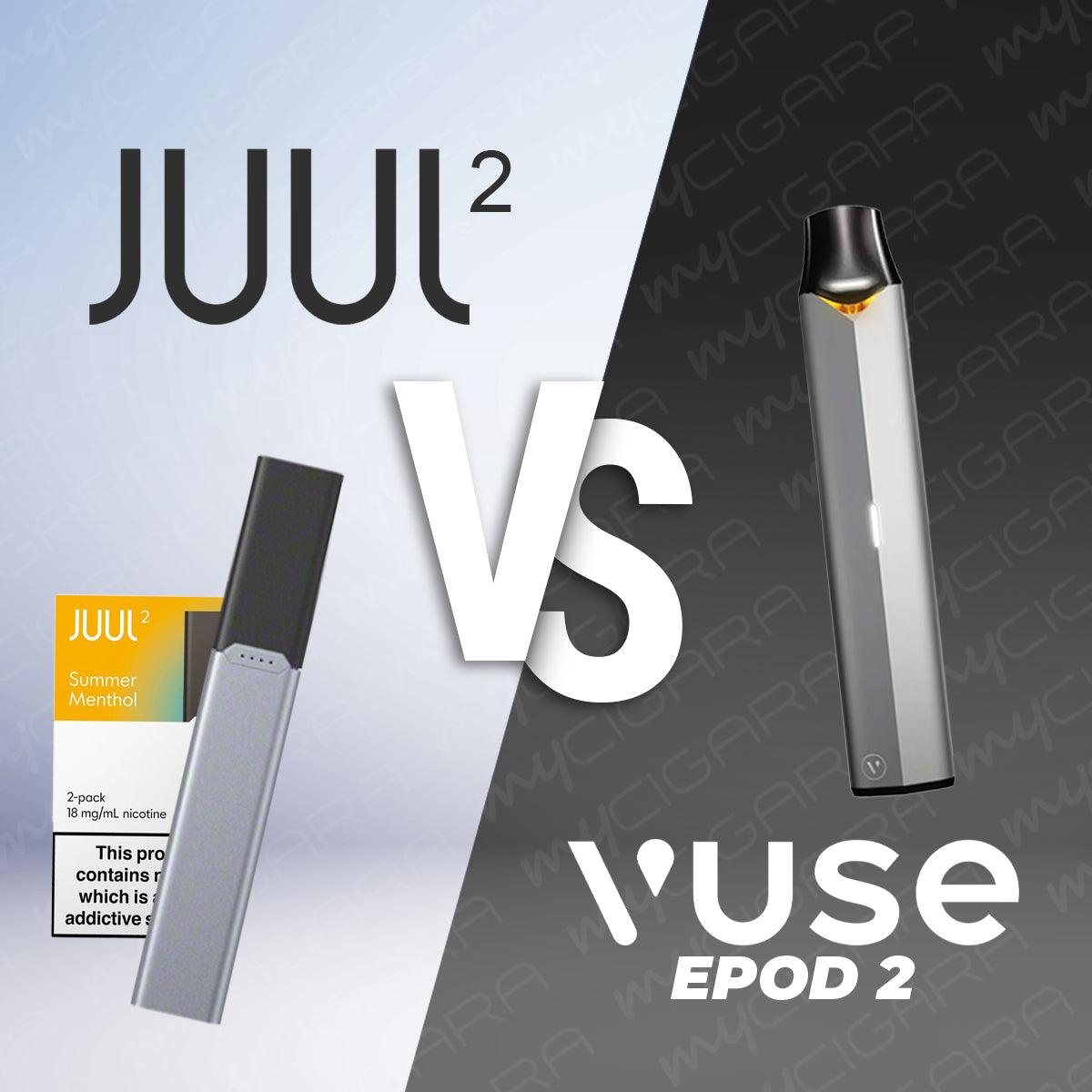 Juul2 Vs Vuse ePod 2