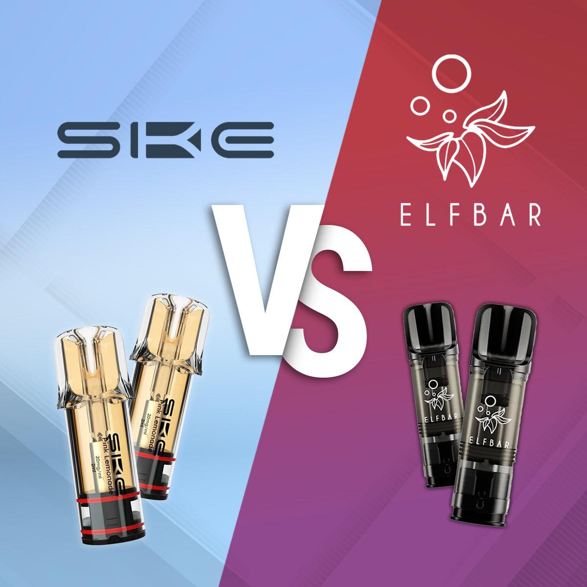 SKE Crystal Plus Vs Elf Bar Elfa PRO Comparison Review
