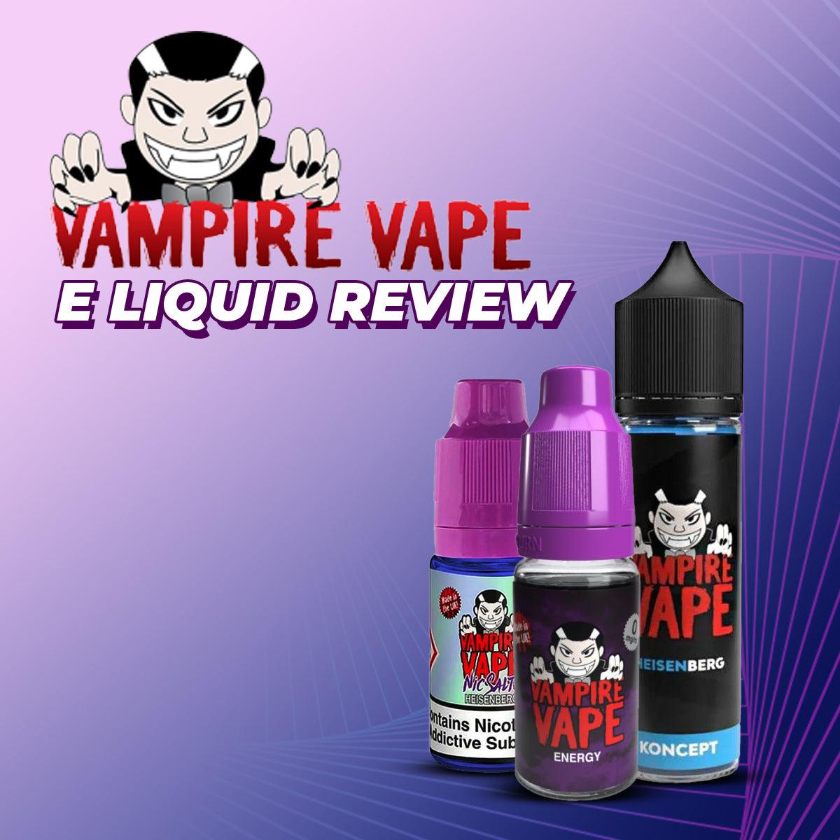 Vampire Vape E-Liquid Review