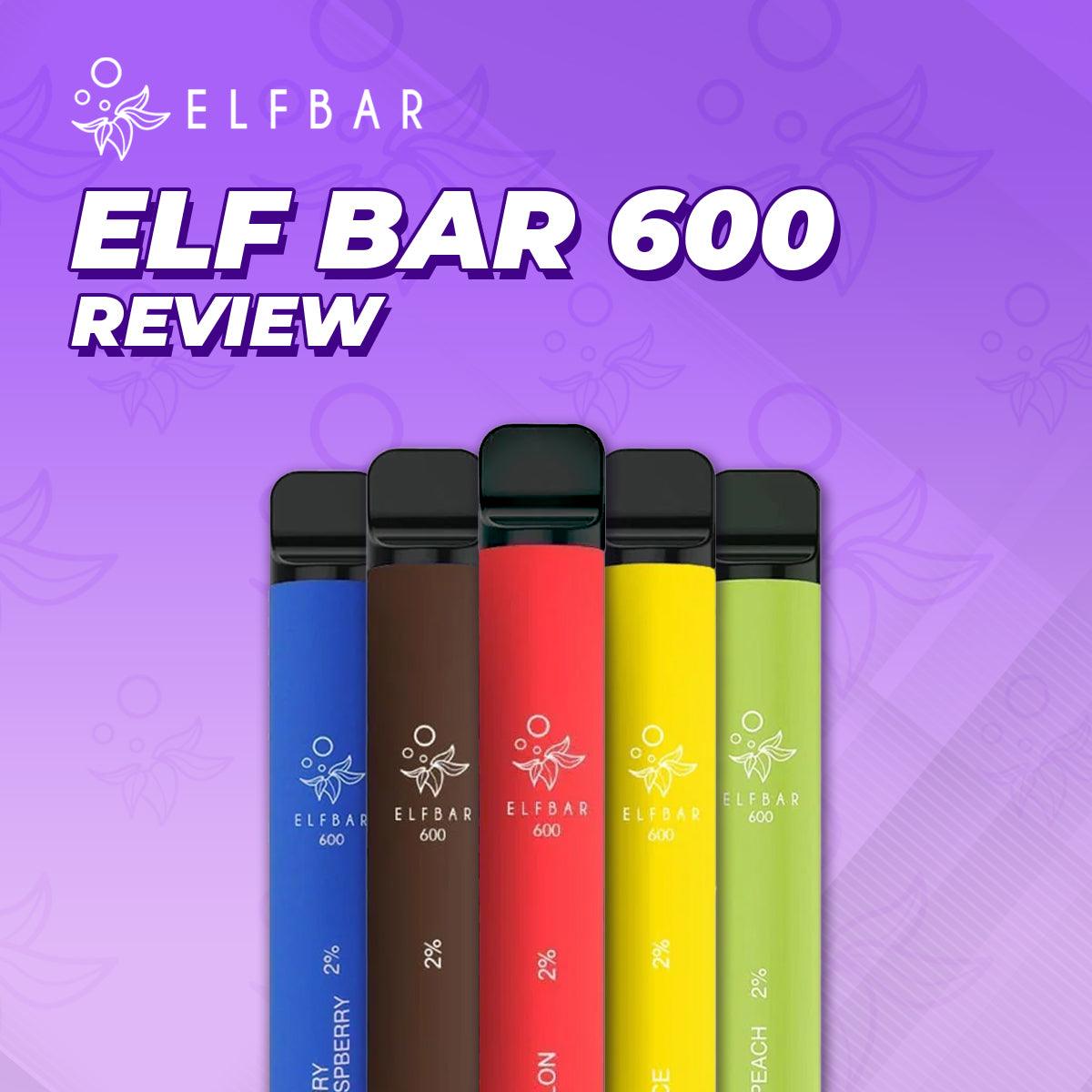 Elf Bar 600 Disposable Vape Reviewed