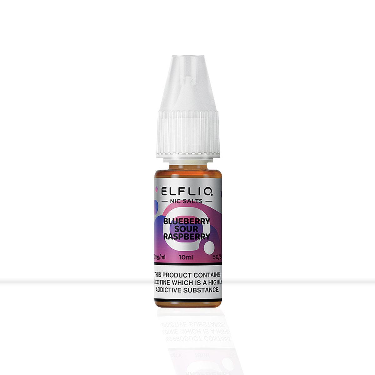 Blueberry Sour Raspberry: Purple Elfliq Nic Salt E-Liquid