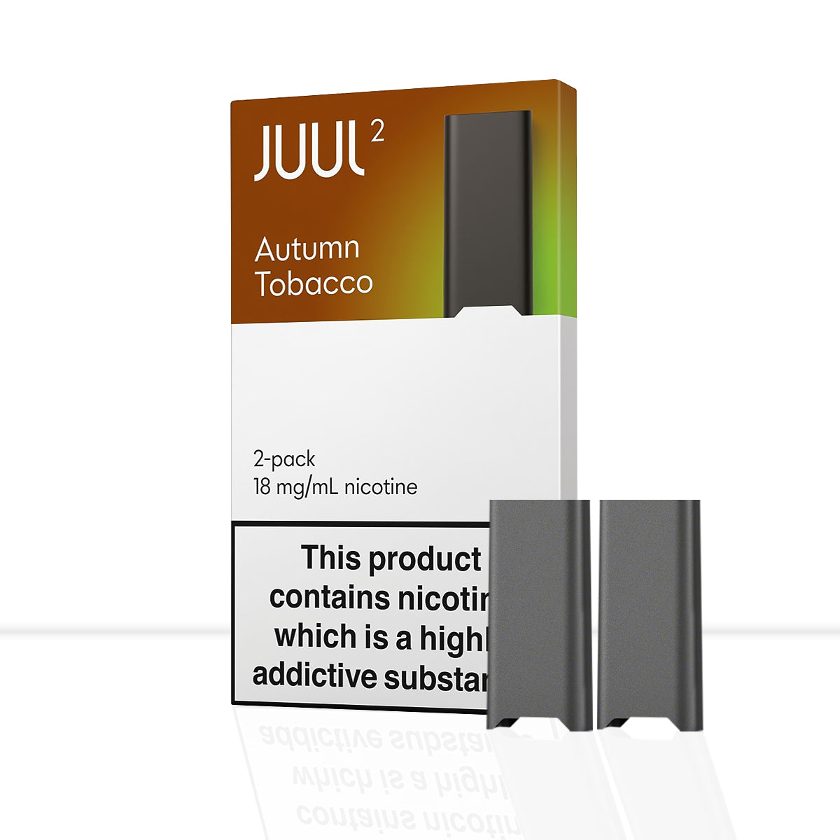 Autumn Tobacco: Brown and Green Juul2 Pods