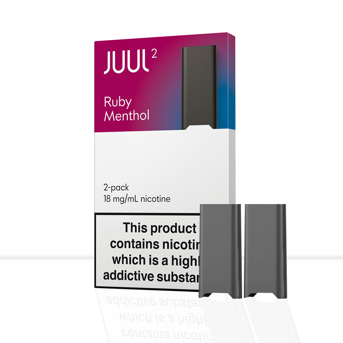 Juul2 Ruby Menthol Vape Pods