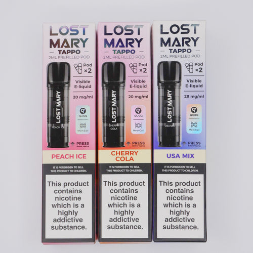 Lost Mary Tappo Flavours