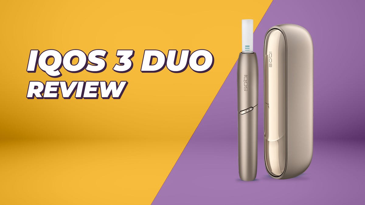 IQOS Review:  Duo 3 Heat Not Burn Alternative to Cigarettes