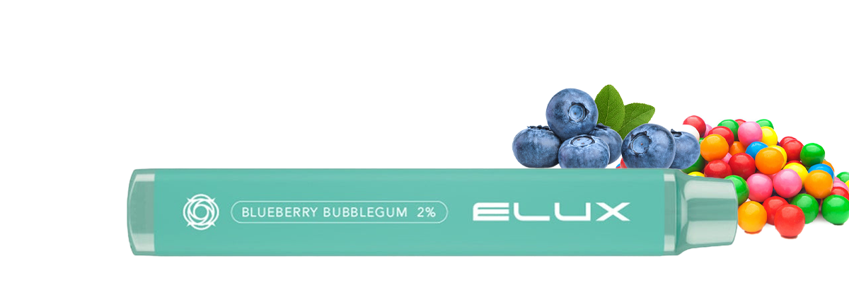 Blueberry Bubblegum: Light Blue Elux Bar