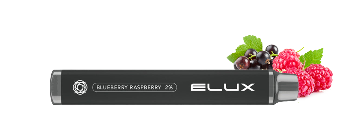 Blueberry Raspberry: Black Elux Bar