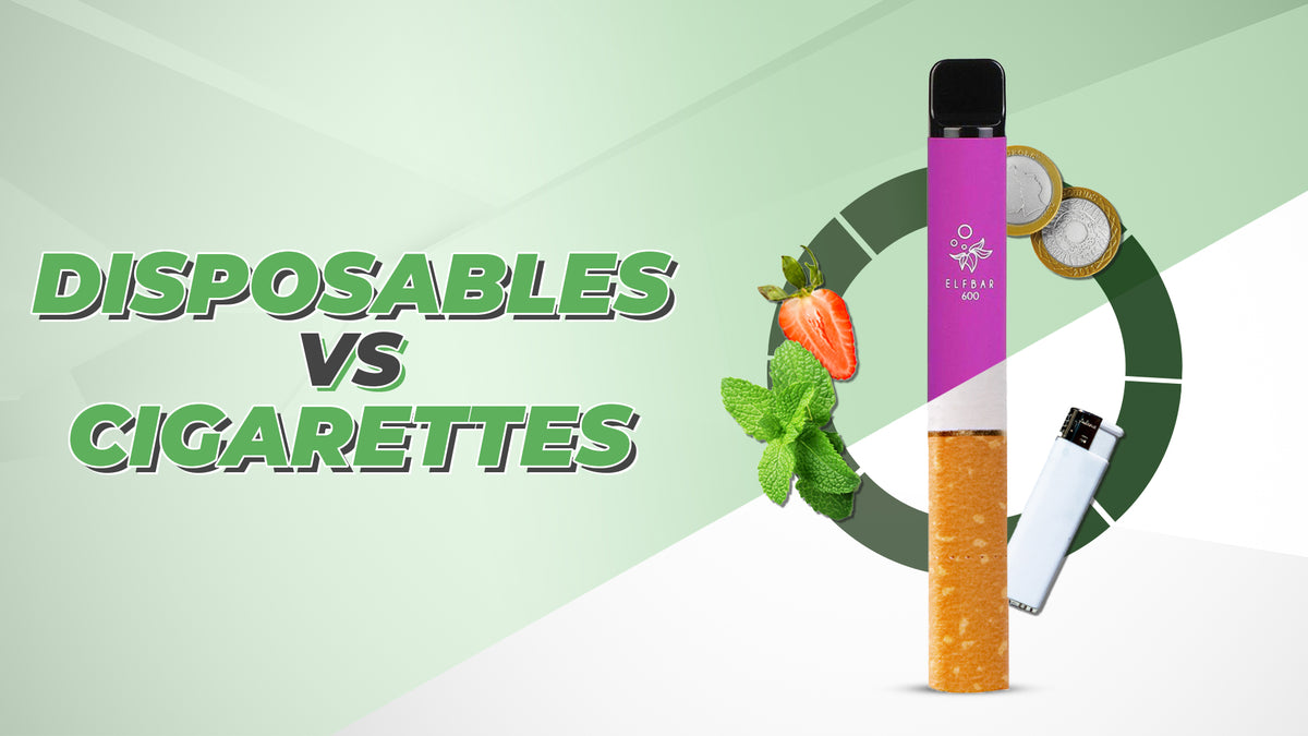 Disposable Vape vs Smoking Cigarettes Comparison