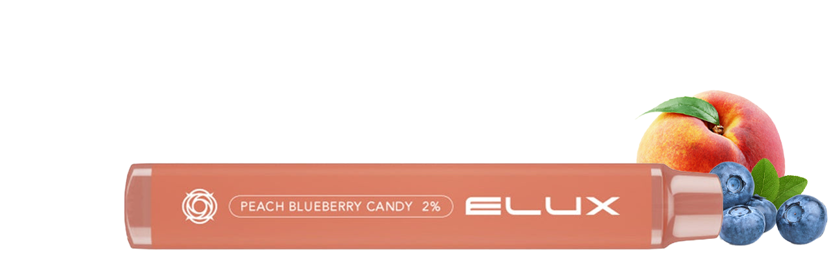 Elux Peach Blueberry Candy Disposable