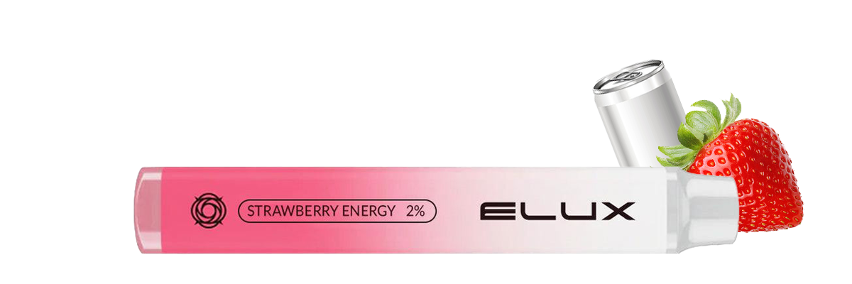 Strawberry Energy: Pink & White Elux Bar