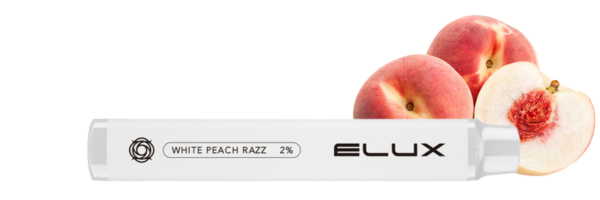 Elux White Peach Razz Disposable