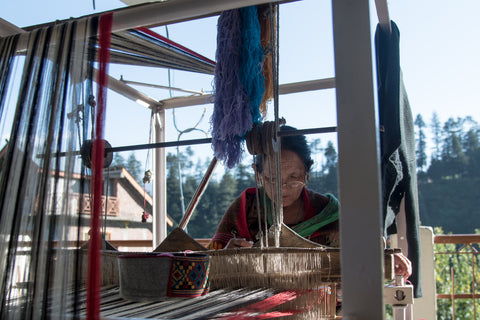 Weaving in Manali