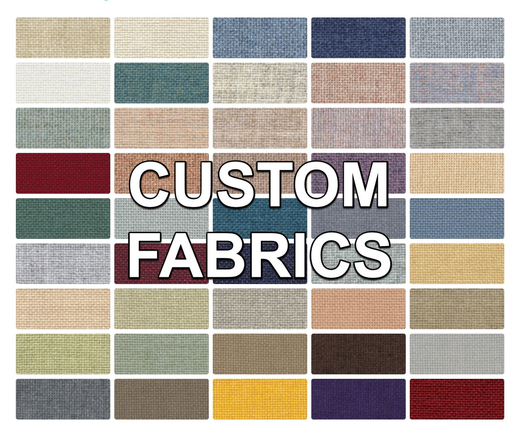 custom color finish fabric swatch