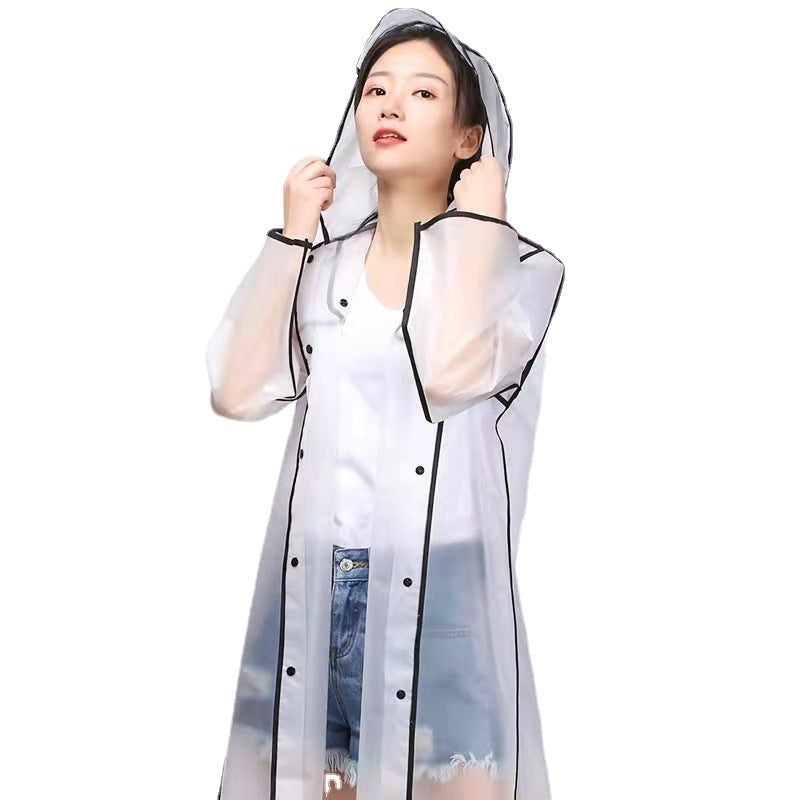 Transparent One-piece Raincoat Hiking Portable Outdoor Travel - My Web Store Shopping