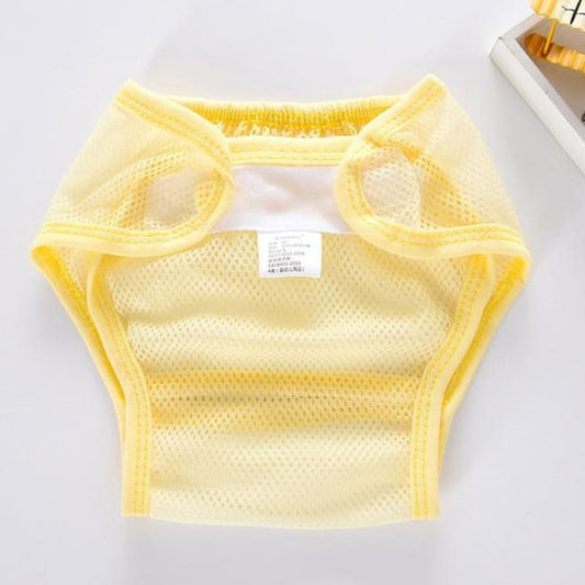 Baby Summer Nappies Mesh Breathable Pants Comfortable Washable Reusable Infant Diaper - My Web Store Shopping