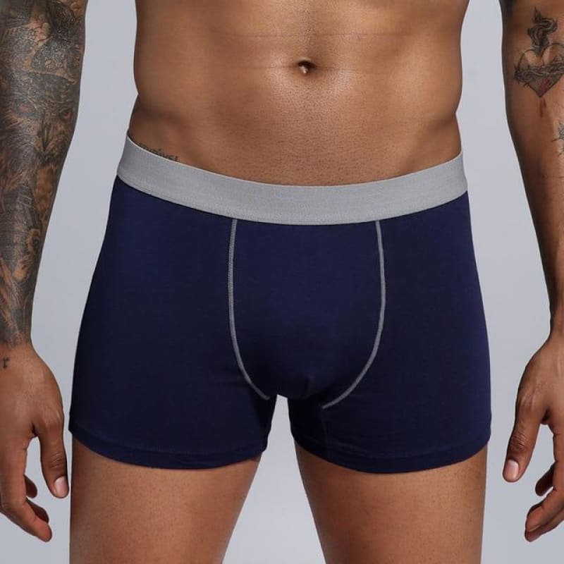 Men Boxers Cotton Loose European Size Boxers Underwear Underpants freeshipping - My Web Store Shopping