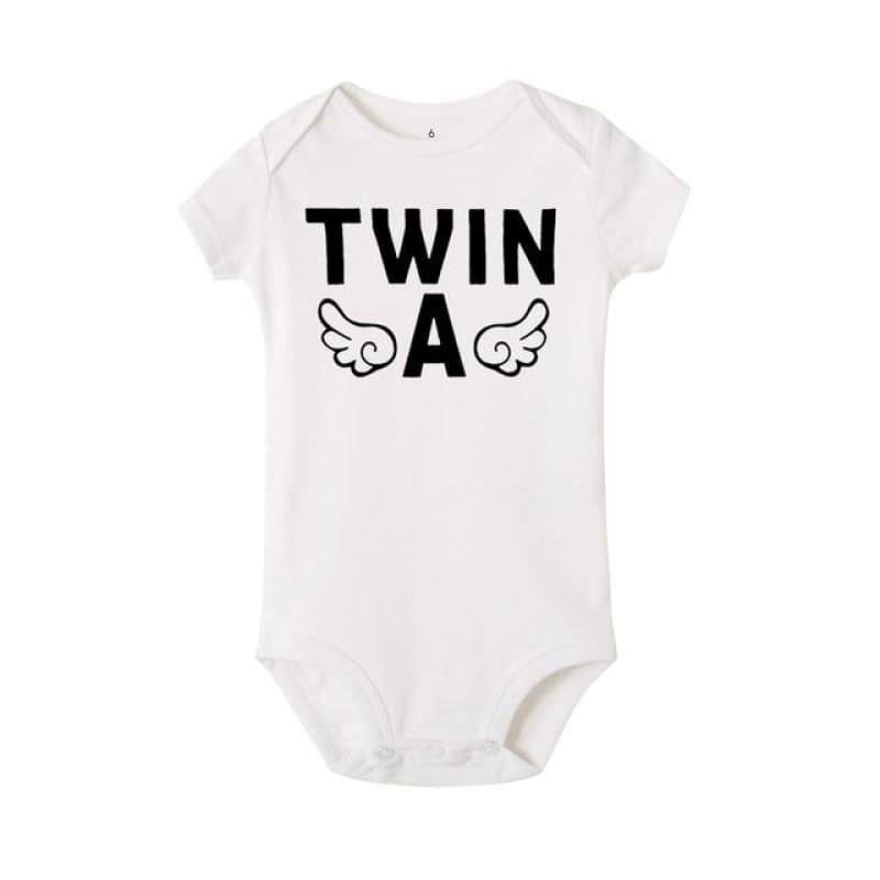 Newborn Baby Boys Girls Cotton Romper Twin Babies Matching Clothes Twins  Outfit - My Web Store Shopping