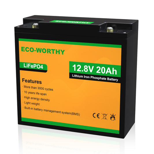 eco-worthy, pannello solare portatile, batteria di ricambio e  caricabatterie per auto e barca, con clip a coccodrillo, adattatore, nero,  10 W 12 Volt » IlMioCamper.com Shop