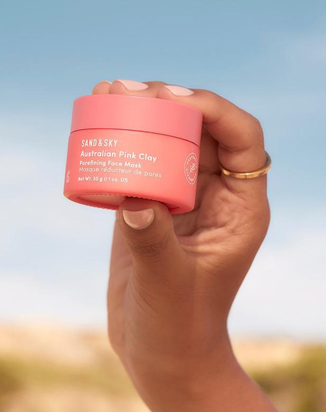 Australian Pink Clay - Travel Size | and Sky