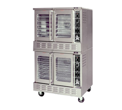 AMERICAN RANGE MSDE-2 double-deck electric convection oven with manual controls