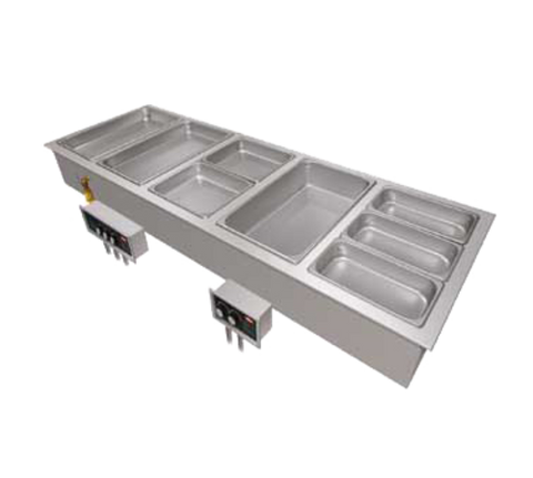 Hatco HWBI-4MA Drop-In Heated Well with Manifold Drains and Auto-Fill