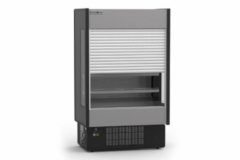 Hydra Kool KGH-ES-60-S Open Merchandiser with Electric Shutter and Multiplexible Design