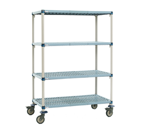 METRO Q556EG3 Mobile Shelving Unit 48 in W x 24 in D x 67-5/16 in H
