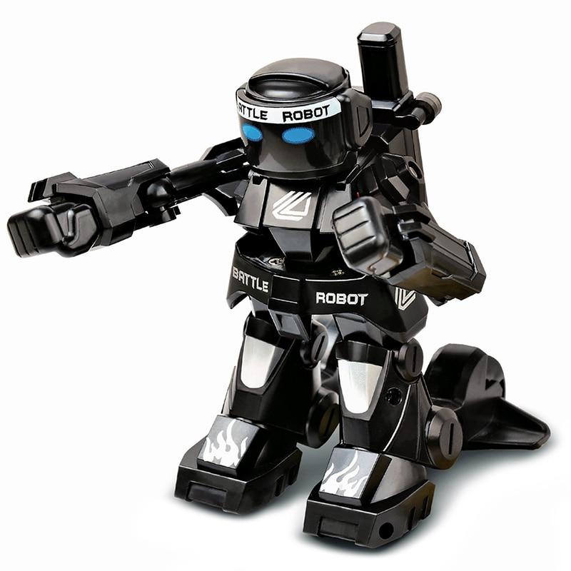 black and white remote control robot