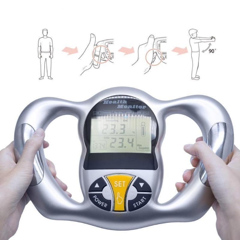 Handheld Digital Body Fat Percentage Measurement Device Weight