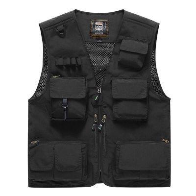 Outdoor Lightweight Mesh Fabric Vest With 16 Pockets – vvprime