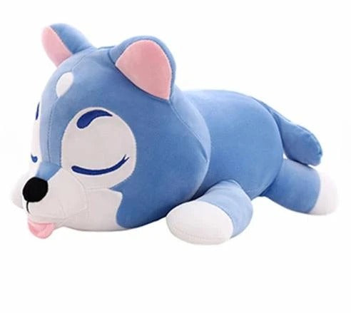 blue wolf plush