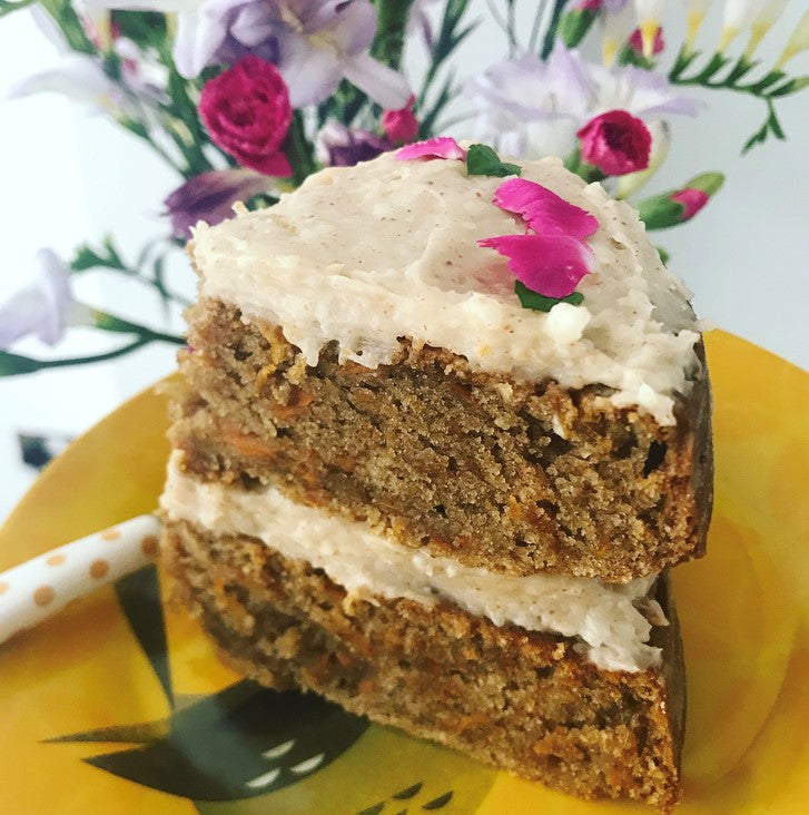 Kate Lyon's Vegan Carrot Cake