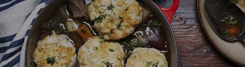 Beef Stew with Dumplings