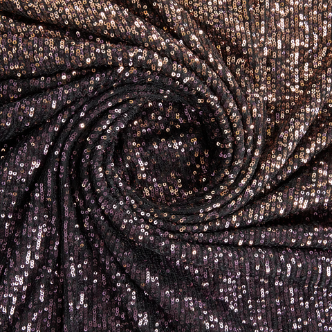 Zelouf Ariel Ombre Sequin Stretch Mesh Fabric