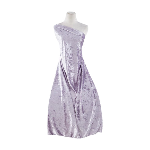 Gatsby Stretch Velvet Lilac Lust Zelouf Fabrics